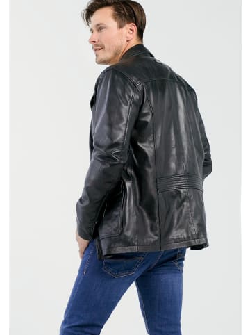 COCO BLACKLABEL since1986 Lederjacke Roman in Schwarz