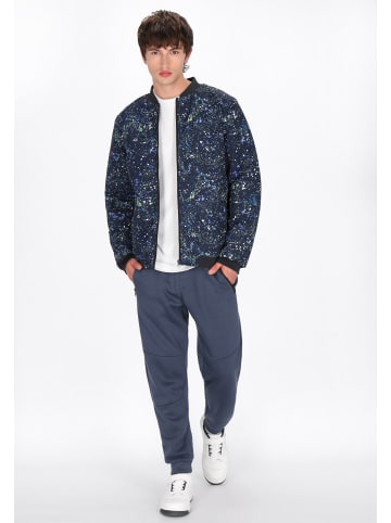 MO Men Jacket in navy multicolor