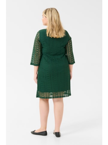 KAFFE curve Jerseykleid KCmariah A-shape in Dark Green
