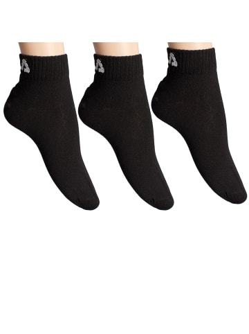 Fila 3er-Set: Socken in Black