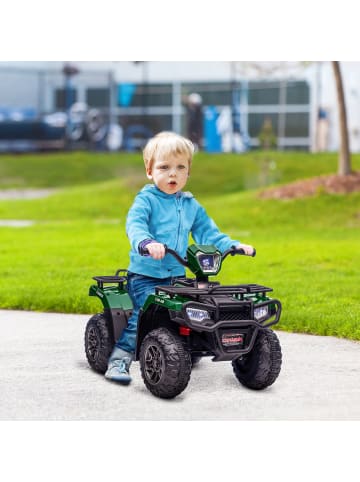 HOMCOM 12V Kinderquad Kinder 3-5 Jahre Grün