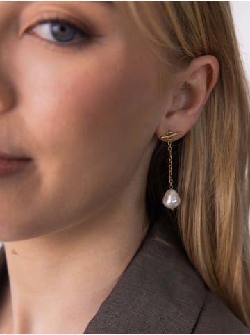 PURELEI Ohrringe Drop Pearl Gold