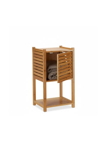 relaxdays Badregal in Natur - (B)35 x (H)62,5 x (T)29 cm