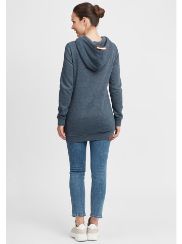 Oxmo Hoodie OXVicky Sweat Hoodie Long in Blau