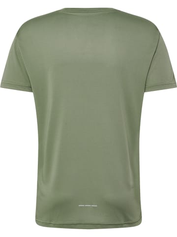 Newline Newline T-Shirt Nwlbeat Laufen Herren Leichte Design in DEEP LICHEN GREEN