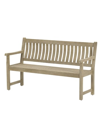 GMD Living Gartenbank / Parkbank VONDEL in Farbe White-Wash