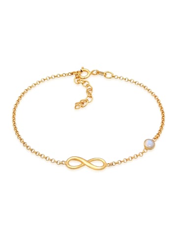 Elli Armband 925 Sterling Silber Infinity in Gold
