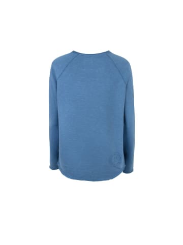LIEBLINGSSTÜCK Rundkragen Langarmshirt für Damen in blau