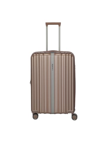 travelite Paros 4 Rollen Trolley 65 cm in cappuccino