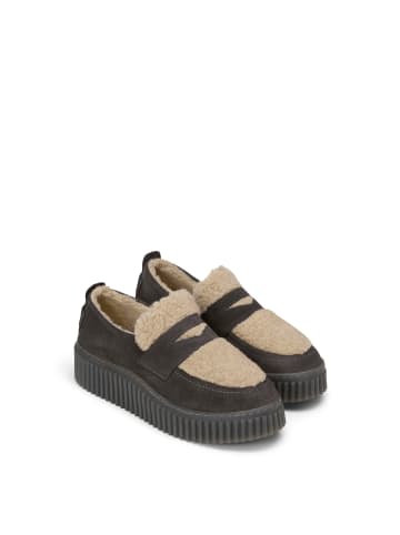 Marc O'Polo Plateau-Loafer Model Bianca in dark graphite