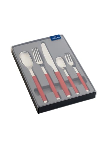 Villeroy & Boch 30er Set Tafelbesteck S+ Cranberry in rot