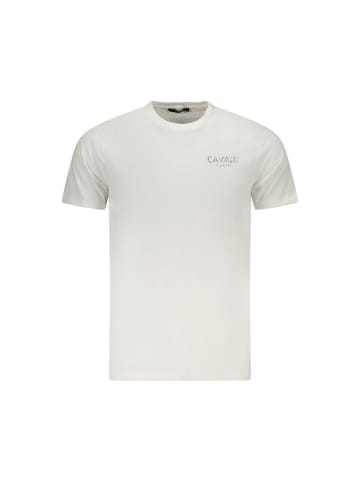cavalli CLASS Weiß Baumwolle Herren T-Shirt