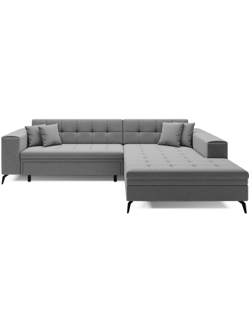 MF Design Sokka Recamiere Rechts in Dunkelgrau -  (L) 292 x (B) 292 x (H) 84 cm