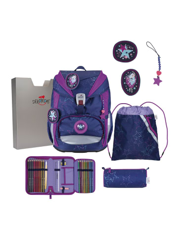DerDieDas ErgoFlex Light Schulranzen-Set 5-teilig in Dancing Star