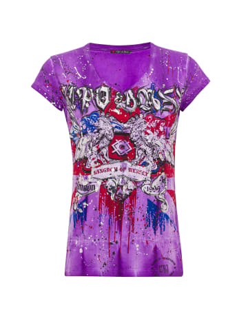 Cipo & Baxx T-Shirt in VIOLET