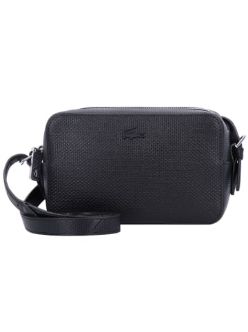 Lacoste Chantaco Classics Umhängetasche Leder 20 cm in noir