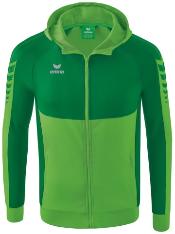 erima Kinder Trainingsjacke "Six Wings Trainingsjacke Mit Kapuze" in Grün