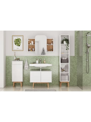 home24 Unterschrank LINDHOLM 1 Schublade in Weiß