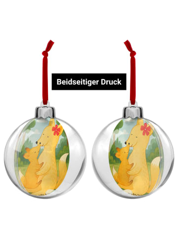 Mr. & Mrs. Panda Weihnachtsbaumschmuck Fuchs Mama Design ohne Sp... in Weiß
