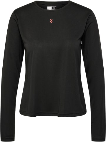 Hummel Hummel T-Shirt Hmlmt Yoga Damen Atmungsaktiv Schnelltrocknend in BLACK