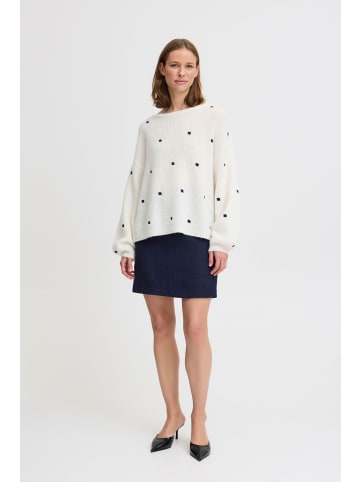 b. young BYOTIKI EMBROIDERY JUMPER - loose fit in Marshmallow Mix