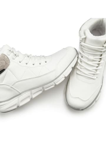 LASCANA Stiefelette in weiß