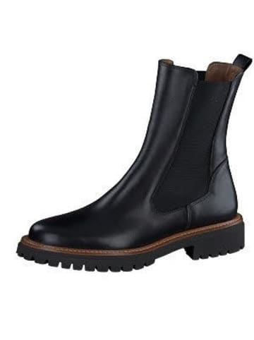 Paul Green Damen Stiefel/Boots ungefüttert 0076-8026-006/Chelsea-Boots in Schwarz