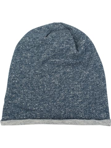 styleBREAKER Beanie Mütze in Blau meliert