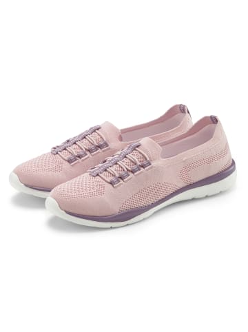 LASCANA Sneaker in rosé/lila