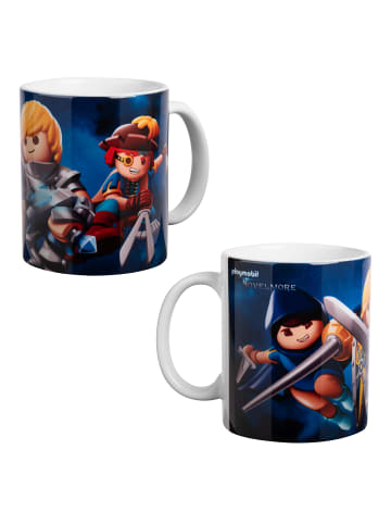 United Labels Playmobil Novelmore Tasse - Ritter Becher Kaffeetasse 320 ml in Mehrfarbig