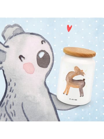 Mr. & Mrs. Panda Dose Lama Stolz ohne Spruch in Weiß