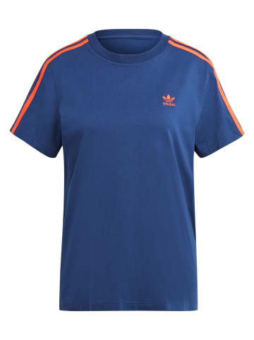 adidas adidas T-Shirts in dark blue/bright red