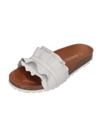 Verbenas Pantoletten ROCIO nucleo volante in weiß