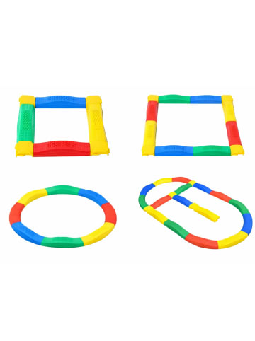 Wisam® Sinnespfad Balance Boards 16 Boards Anti-Rutsch-Verbindungen