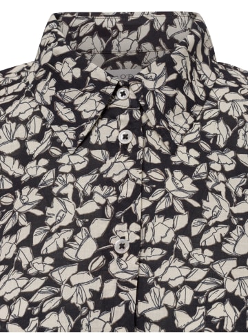 Marc O'Polo Hemdbluse in anthrazit beige - 0002