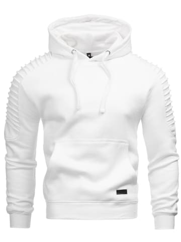 Alessandro Salvarini Hoodie AS-074 in Weiß