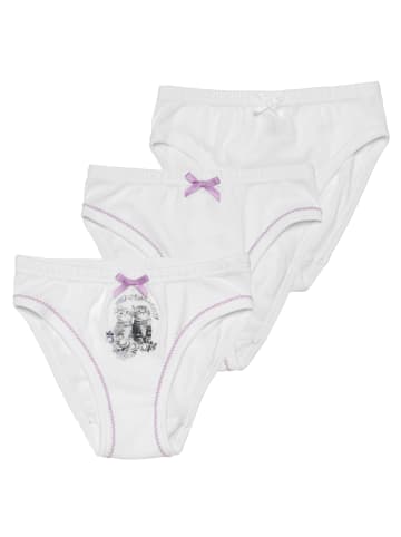 Sweety for Kids 3er-Set: Slips in weiß