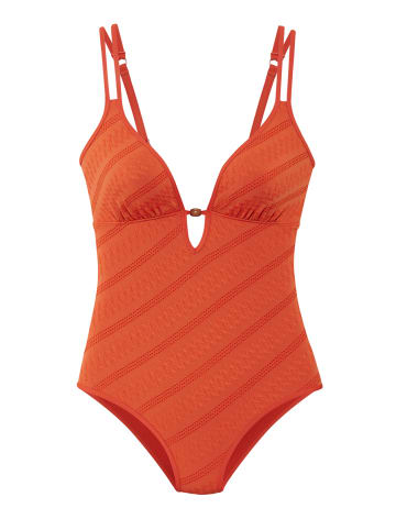 s.Oliver Badeanzug in orange
