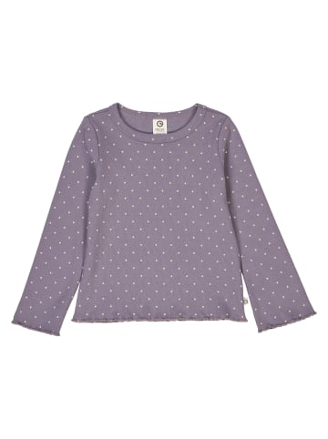 müsli Langarmshirt in Lilac fog/ Oak