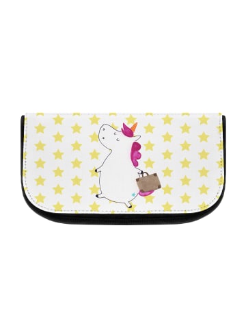 Mr. & Mrs. Panda reise kosmetiktasche Einhorn Koffer ohne Spruch in Weiß