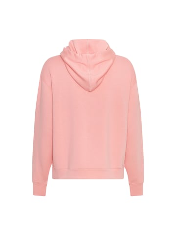 MOSS COPENHAGEN MSCHIma Q Icon Logo Hood Sweatshirt in Strawberry Ice