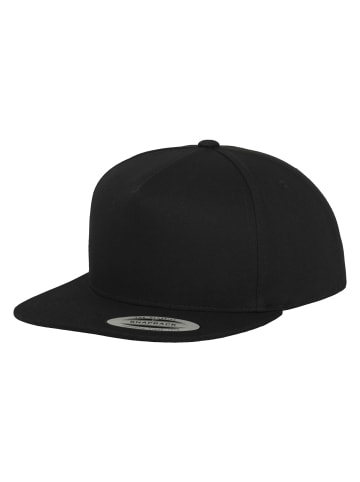  Flexfit 5-Panel in blk/blk