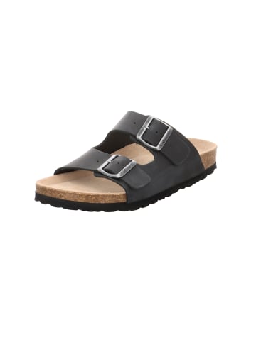 natural sense Pantolette Tieffußbett black in blau