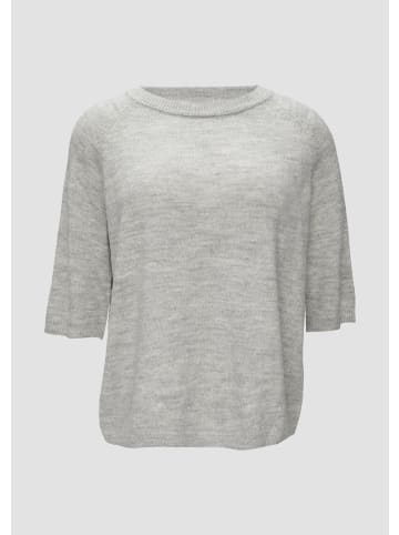 s.Oliver Strickpullover in 9400_grau meliert
