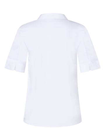 More & More Stretchbluse in white