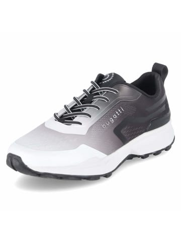 Bugatti Schnürhalbschuh in schwarz