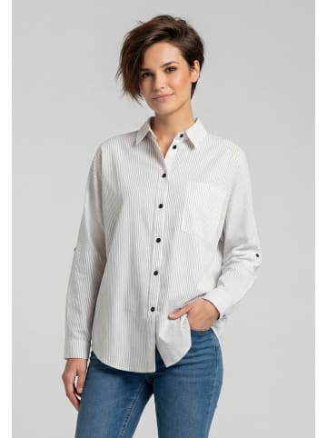 KIANNA Women Shirt in BLACK STRIPES