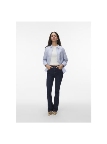 Vero Moda Langarmbluse in palace blue