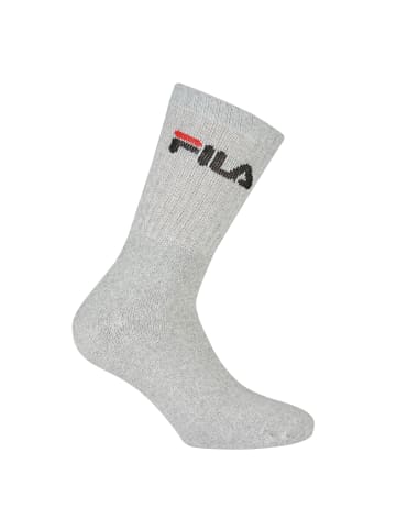 Fila Socken 3er Pack in Blau/Grau