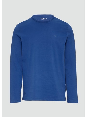 s.Oliver T-Shirt in 5612_ozeanblau